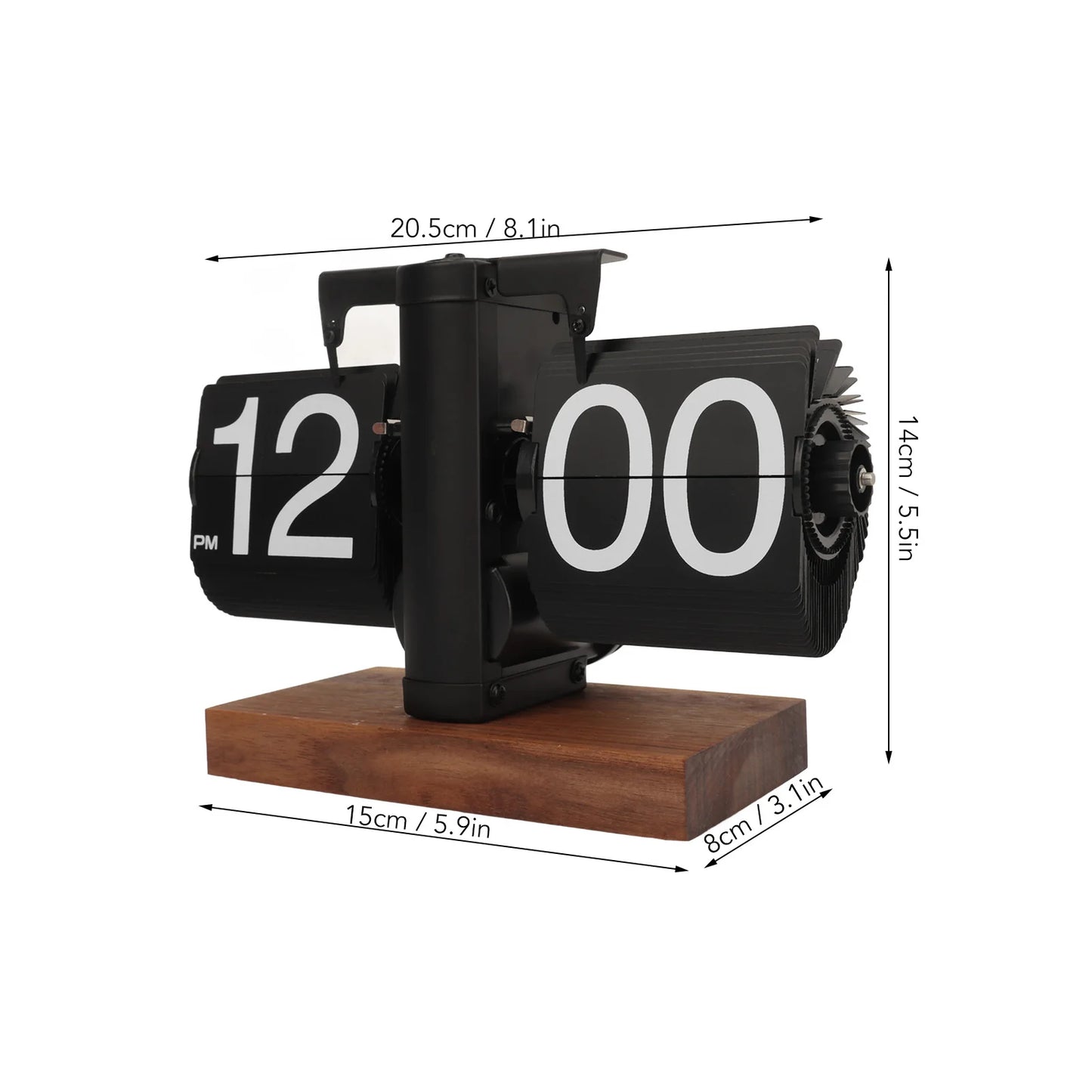Mid-Century Flip Clock