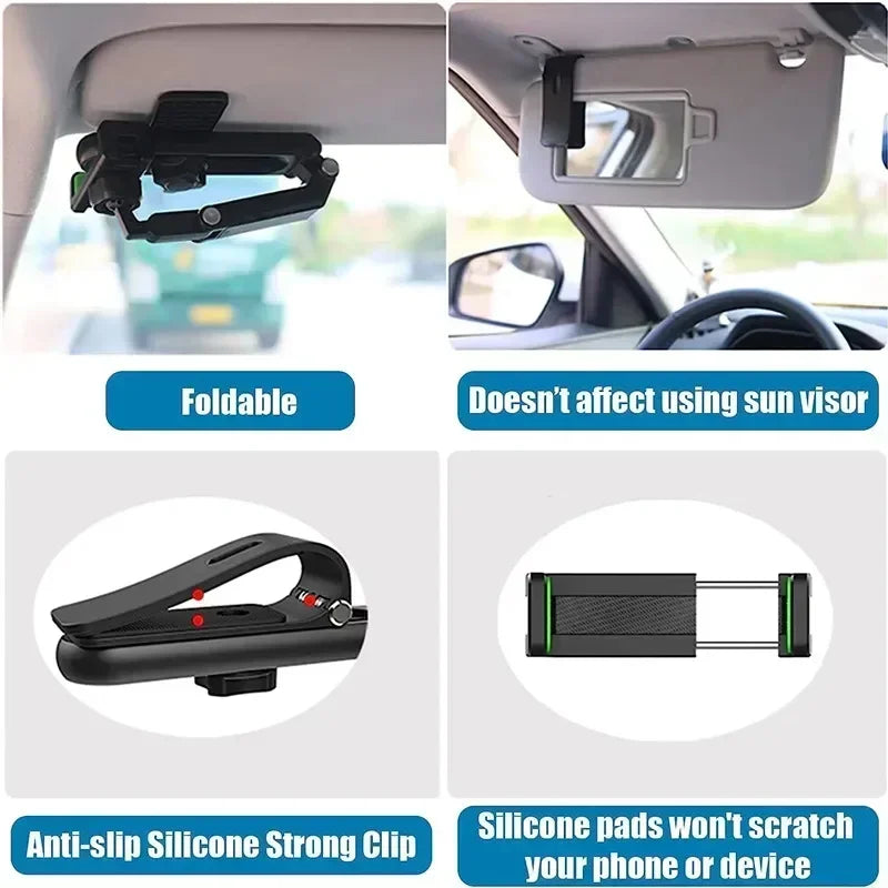 Universal Sun Visor Phone Mount